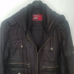 Topman Black Bomber Jacket